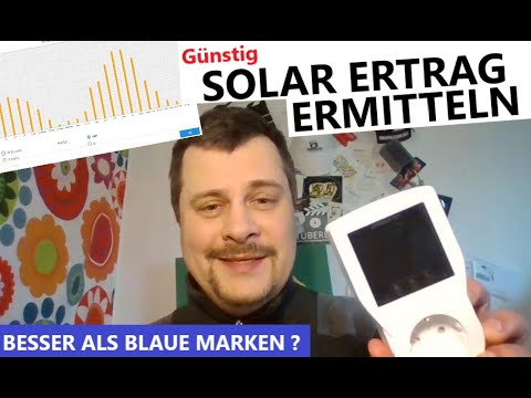 Solarertrag visualisieren Energie messen #balkonkraftwerk auslesen #einfach #utuberlars