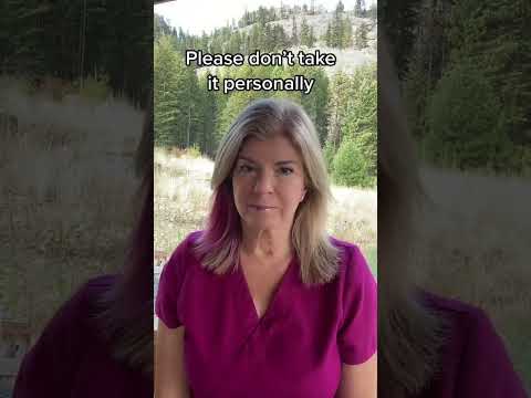 This is one of the earliest signs in the dying process #hospicenursepenny #hospicenurse #hospice