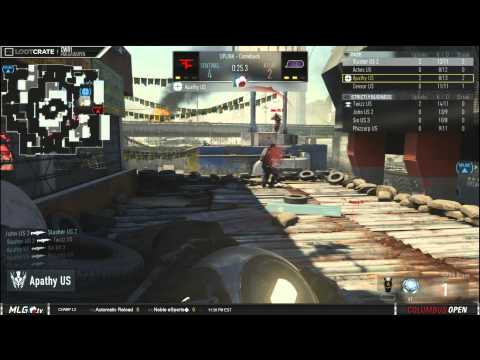 Faze vs Strictly Business - Game 4 - Champ W1 - MLG Columbus Open