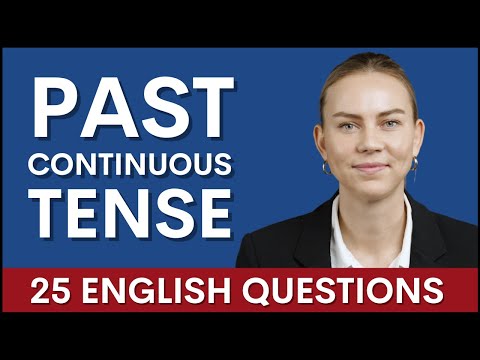 25 Past Continuous Tense Interview Questions | Learn English Grammar