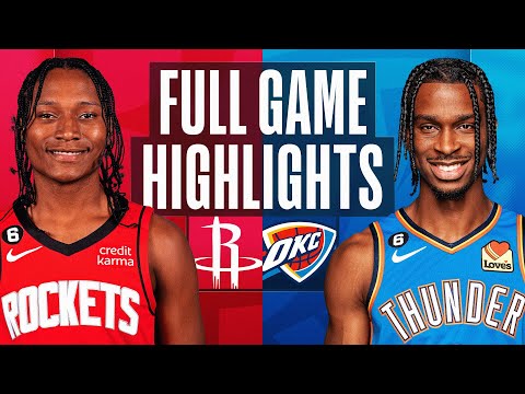 Oklahoma City Thunder vs Houston Rockets</a>
2023-02-05
