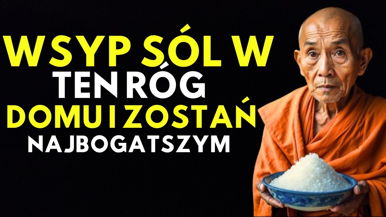 Posyp solą ten zakątek domu i zobacz, co się stanie! | BUDDYJSKIE NAUKI