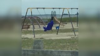 Freaked Out Dad Captures Eerie Video of &#39;Ghost Swing&#39; Moving In Playground