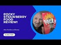 Pocky Strawberry Flavor Food Review