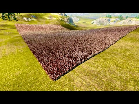 100,000 ROMAN GENERALS vs 5000,000 MONGOL GENERALS | Ultimate Epic Battle Simulator 2 | UEBS 2