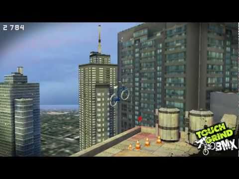 【Touchgrind BMX】Do at least 18 jumps and do not crash [Skyline]