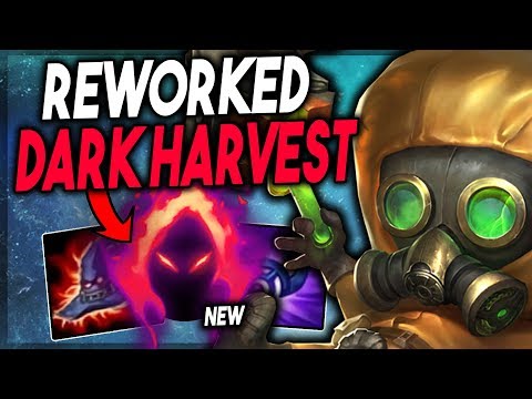 NEW REWORKED DARK HARVEST HEIMERDINGER! THE BEST NEW DAMAGE RUNE? INSANE BURST! - League of Legends