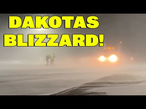 Blizzard Conditions in Summit, SD 1-5-2022