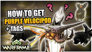 Easiest Way to Get Purple Velocipod Tags in Warframe | Beginner Guide
