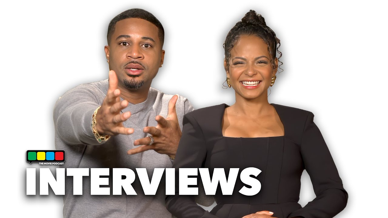 Christina Milian & Devale Ellis Interview: Meet Me Next Christmas | Netflix | 2024