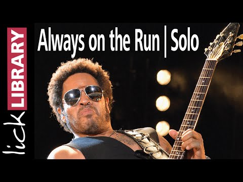 Lenny Kravitz | Always on the Run | Solo | Guitar Lesson - YouTube