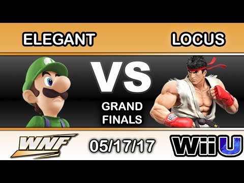 WNF 2.2 - BSD | Elegant (Luigi) Vs. Locus (Ryu) Grand Finals - Smash Wii U