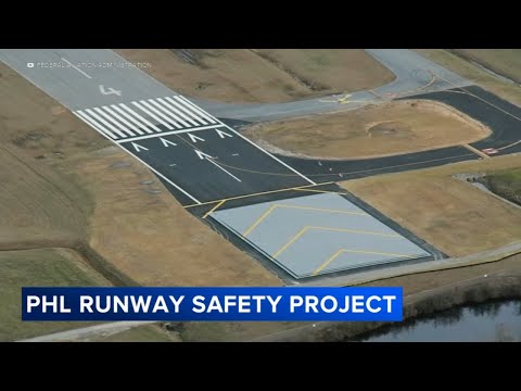 Philadelphia airport marks completion of runway safety project