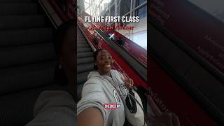 Flying First Class On American Airlines. ✈️ #firstclass #americanairlines #travel #travelwithme