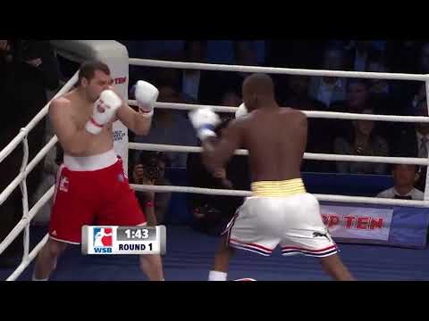 91kg Ionut Mirel JITARU (British Lionhearts) vs Erislandy SAVON (Domadores de Cuba)