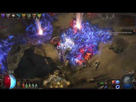 POE 3.17 Herald of Thunder Autobomber Elementalist (Annihilating Light Staff)