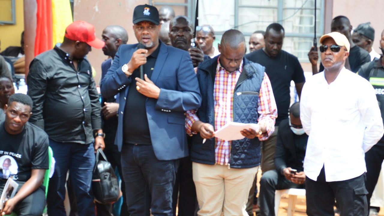 Aba PLU, Gashumba, Balaam ne Toyota bakangudde ku ddoboozi mu kuziika Tamale Mirundi.