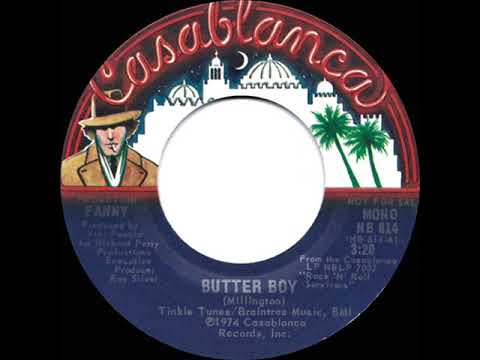 1975 Fanny - Butter Boy (mono radio promo 45)