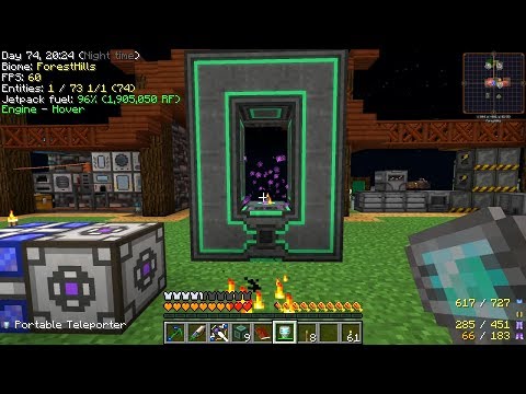 Minecraft - Project Ozone 2 #43: Mekanism Teleporter