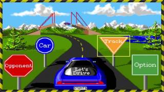 Lets Play: "Stunts" with RetroRobby (DOS) - Part 1