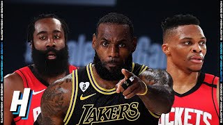 Houston Rockets vs Los Angeles Lakers - Full Game 2 Highlights September 6, 2020 NBA Playoffs