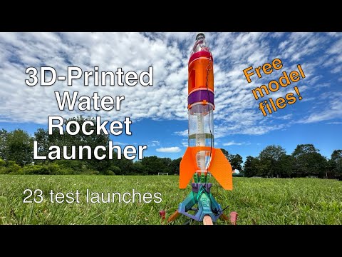 Simple 3D-Printed Water Rocket Launcher : 11 Steps (with Pictures 
