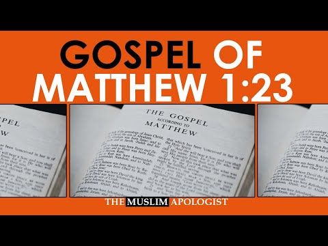 ❓ QUESTION TIME: IS MATTHEW 1:23 AN ACCURATE INTERPRETATION FROM THE OT?  | The Muslim Apologist