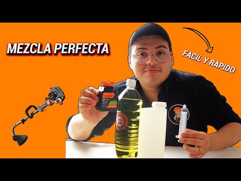 🔥How to Make an Oil and Gasoline Mixture for Brushcutters and 2-Stroke Engines