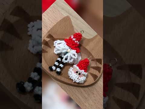 🎄聖誕老人&聖誕地精🤶Christmas Santa & Gnome beading jewellery | クリスマスサンタ＆ノームジュエリー | 크리스마스 산타 & 그놈 주얼리