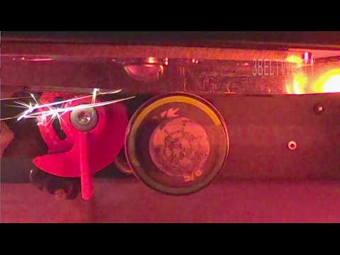 Sparx skate sharpener RPM via GR 631B strobe