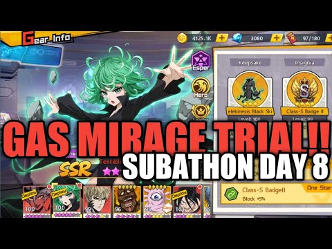SUBATHON DAY 8 : KEEPSAKE TATSU PUSH MIRAGE TRIAL!! FULL OPM TODAY