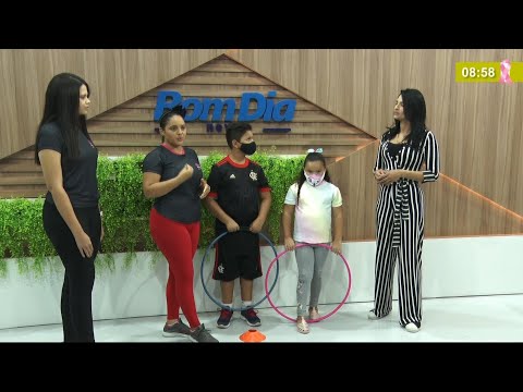 Aula de funcional kids com exerciÌcios em forma de brincadeiras 12 10 2021