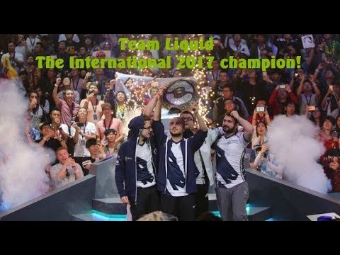 #TI7 Grand Final 🏆 Team Liquid champion #International 2017! Winning moment #ti2017 #ti champions