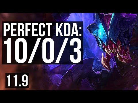 REK'SAI vs MORGANA (JUNGLE) | 10/0/3, Legendary, 1.2M mastery, 400+ games | KR Grandmaster | v11.9