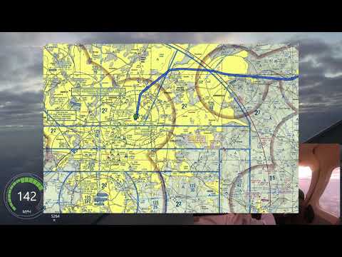 Early morning IFR departure from Atlanta in a Piper Saratoga