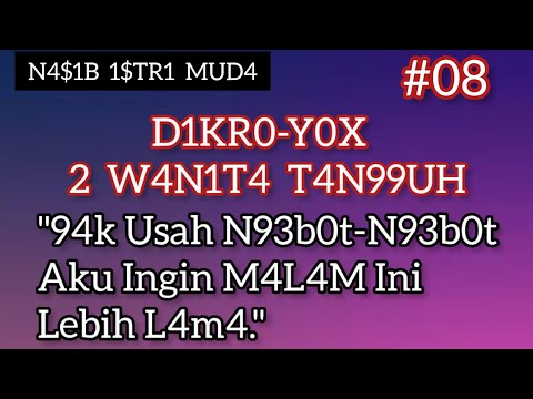Dua P3R3M-PU4N  Ini M4K$4 Aku T4k Boleh  1$T1R4H4T (Cerita Nyata) #08