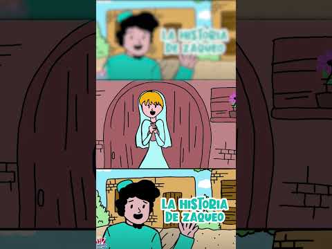 💖👑🙏🏼Jesús toca hasta el corazón mas difícil 💖👑🙏🏼La Historia de Zaqueo👦