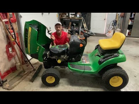 Bad Crankshaft, Camshaft Connecting rod? How to fix/replace it, John Deere LA115 Lawn Mower Tractor