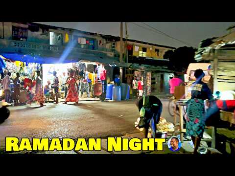 RAMADAN NIGHT WALK - FREETOWN CITY 🇸🇱 VLog 2026 - Explore With Triple-A