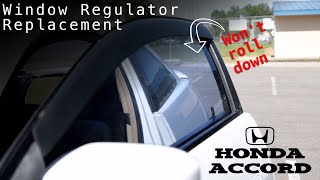 Window Regulator Replacement | Honda Accord