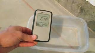 How to locate radon gas entering a basement