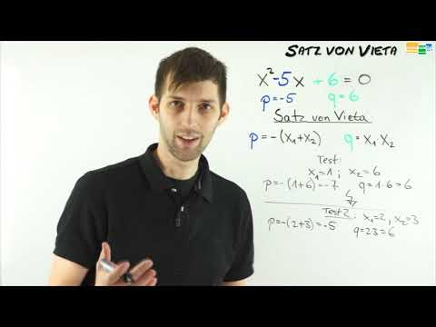 Der Satz von Vieta / Quadratische Funktion