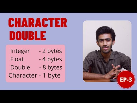 Char & double C Programming for Beginners  Ep - 3 | Tamil | code io