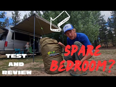 #Ironman4x4 awning room test and review 8x8 #vanlife