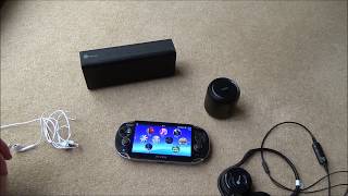 PS Vita : Connecting Wired/Wireless/Bluetooth Heaphones & Speakers