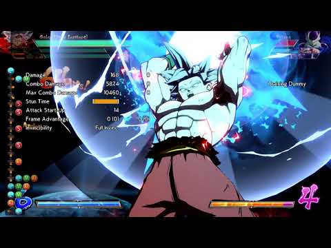 [DBFZ] Goku UI/Bardock/Yamcha Touch of Death from L starter