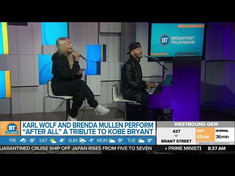 Karl Wolf & Brenda Mullen perform a tribute to Kobe Bryant