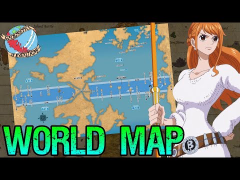 THE WORLD MAP OF ONE PIECE! - Geography Is Everything - One Piece Discussion | Tekking101