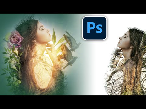 BETTER way to do Double Exposure effect in Photoshop