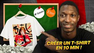 Je gagne 17€ par T-shirt vendu SANS RIEN FAIRE